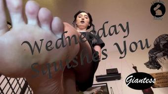 Wednesday Squishes You with Her Foot - May 24, 2022 (LittleBunnyB)