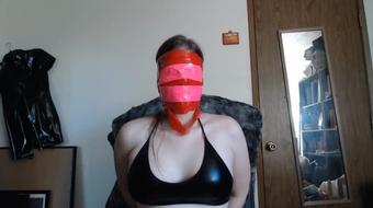 Harleyheartstop Tape Bondage Full Head Breath Play (HarleyHeartstop)