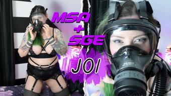 Leela Lapin Dons MSA + SGE Masks and Gives You JOI (Leela Lapin)