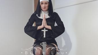 Nun gets punished for sinning - December 22, 2019 (BelleLou)