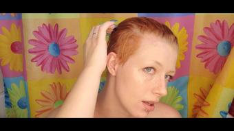 Anya Ivanovna Wig Removal And Short Hair Worship (Anya Ivanovna)