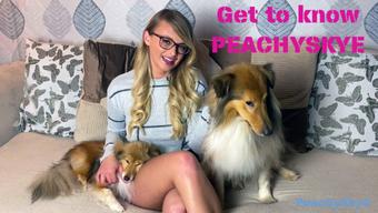 Hobbies - Get to know the REAL me (PeachySkye)