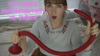 Missprincesskay My Longest Deepthroat Ever 33 Inches (MissPrincessKay)