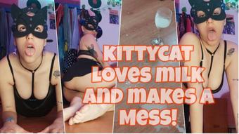 Kitty loves milk (QueenCronopia)