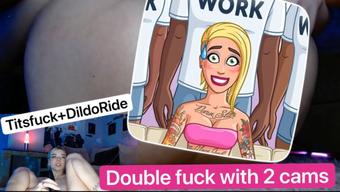 DoubleFuck with 2 cams - Jun 12, 2022 (MaddieSunn)