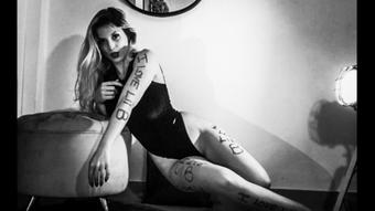 NOT FOR SALE- I Love Lil B- photo set (Rebecca de Winter)