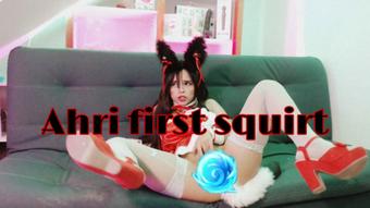 Ahri from league of legends squirt (CuttieJennie)
