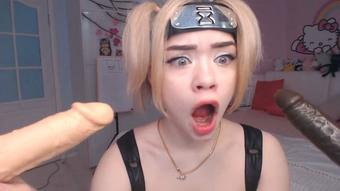 Temari Naruto Double Blowjob Drooling - January 23, 2022 (MiaMelone)