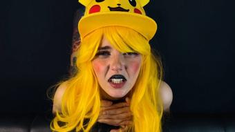 Pikachu - Painful sex in the doggy style - Jun 5, 2023 (Lil cosplay slut)
