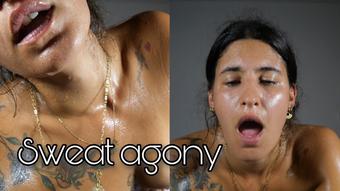 Sweat fetish and sweet agony (kristenwylde)