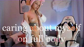 caring about body everywhere with cream - Apr 12, 2022 (Michelle_Reid)