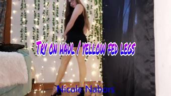 Try on haul / yellow fed legs (Nicole Nabors)