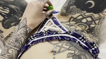 Upclose Vibrator Solo Tease (Blazed Brat)