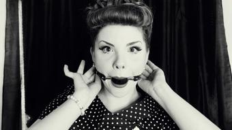 Lucille Ball Cosplay Bondage (DandyinDistress)