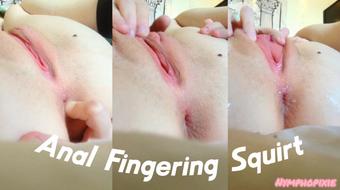 Anal Fingering Squirt (mikisayshi)