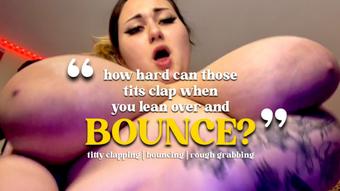 Clapping & Playing with My HUGE Tits - April 21, 2022 (Danidezzi)