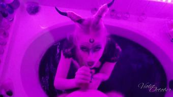 Cocksucking Demon Needs Your Cum (VioletOctober)