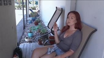 Elyria Smokes After Shoot is Over (Custom Fetish)