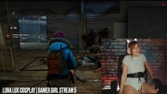 Gamer Girl Orgasms On Stream (LunaLuxCosplay)