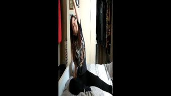 Lilredvelvet Virgin Humiliation While Working Out (LilRedVelvet)