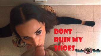 Brother loves his sisters shoes (Lissie Belle)