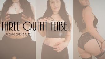 Three Outfit Tease - Sep 25, 2019 (AliceBlack)