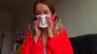 NOSE Blowing, Nostril Showoff (Goddess Vanessa)