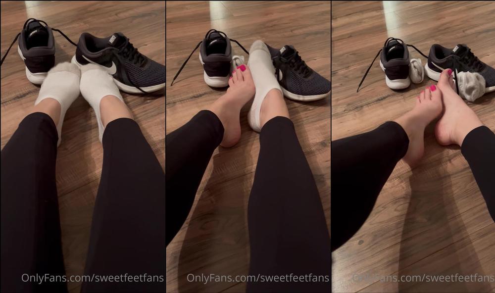 sweetfeetfans 03 03 2022 2380680144 they always need to be rubbed and get extra attention after i go running. any volunteers
