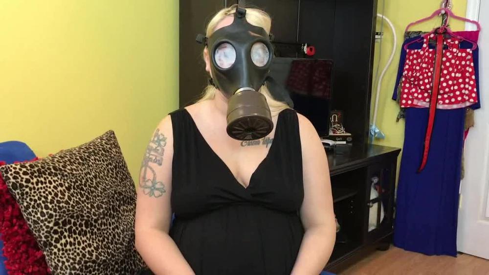 Buddahsplayground Gas Mask Pregnancy Interrogation