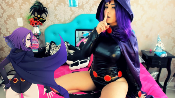 Ravena Raven titãs cosplay JOI fucking - December 19, 2018