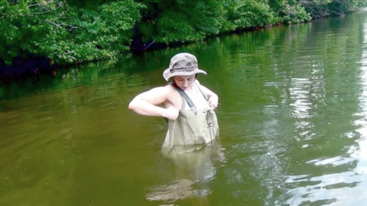 Galas Testing Chest Waders Underwater hd - Apr 13, 2019