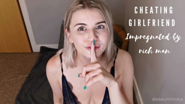 Cheating gf: Impregnated by rich man