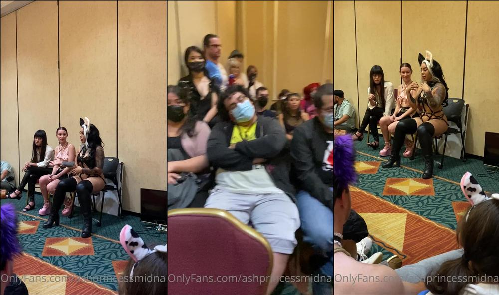 ashprincessmidna 01 10 2021 2235103689 Here are clips from the BDSM panel hosted by @kaylynnsyrin , @yurockit , and myself I wis
