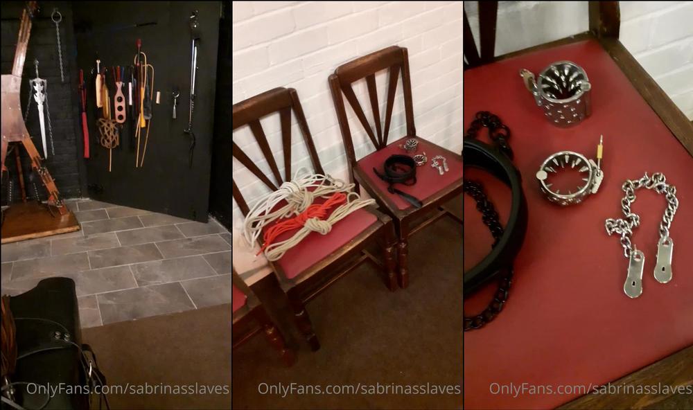 sabrinasslaves 04 12 2022 2705826466 A quick tour of what I am using down the dungeon today.