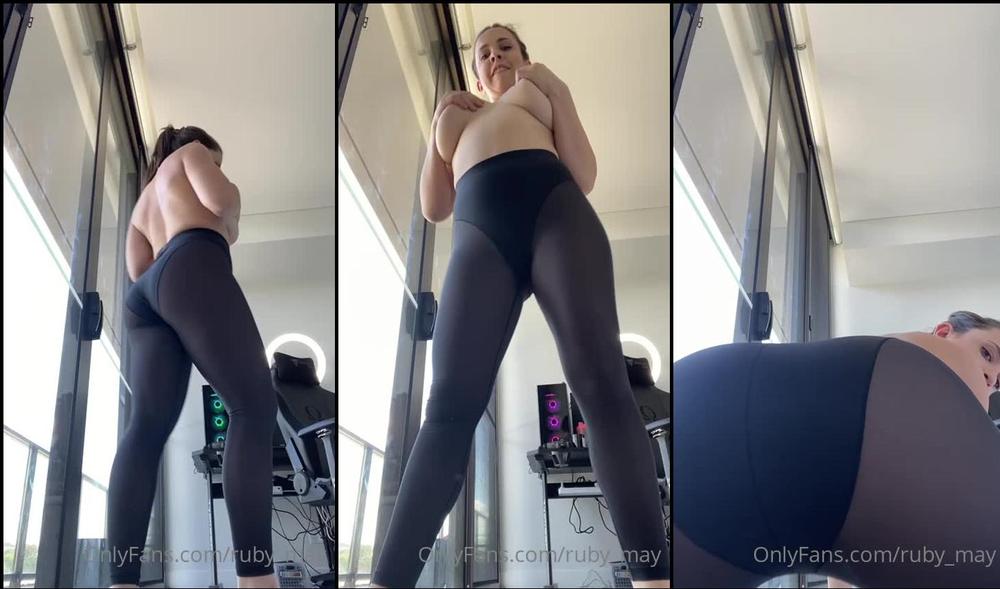 ruby_may 03 11 2021 2264381696 I got so many requests to film a video in these see through gym tights... so enjoy   W