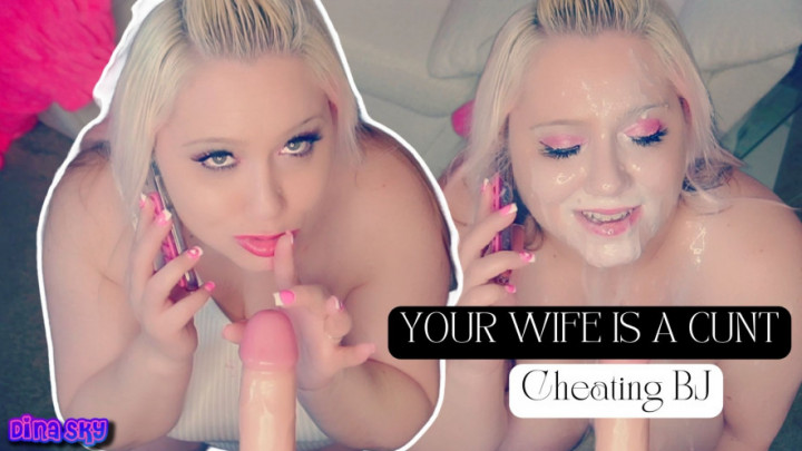 Your Wife is a Cunt, Cheating BJ