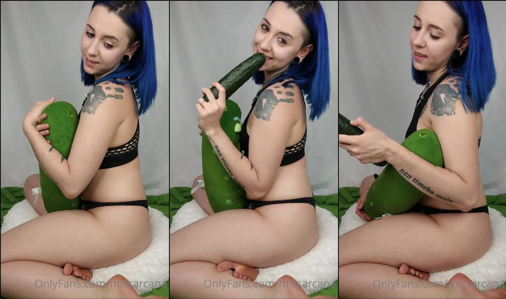 missarcana 01 07 2020 485540630 okay video tiiiime this one is just kinda talking about the set and sticking the cucumbe