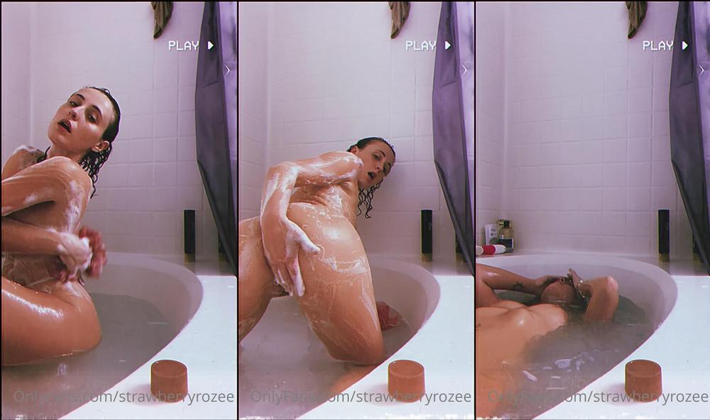 strawberryrozee 162877756 2021 06 28 yet another soapy bath vid 