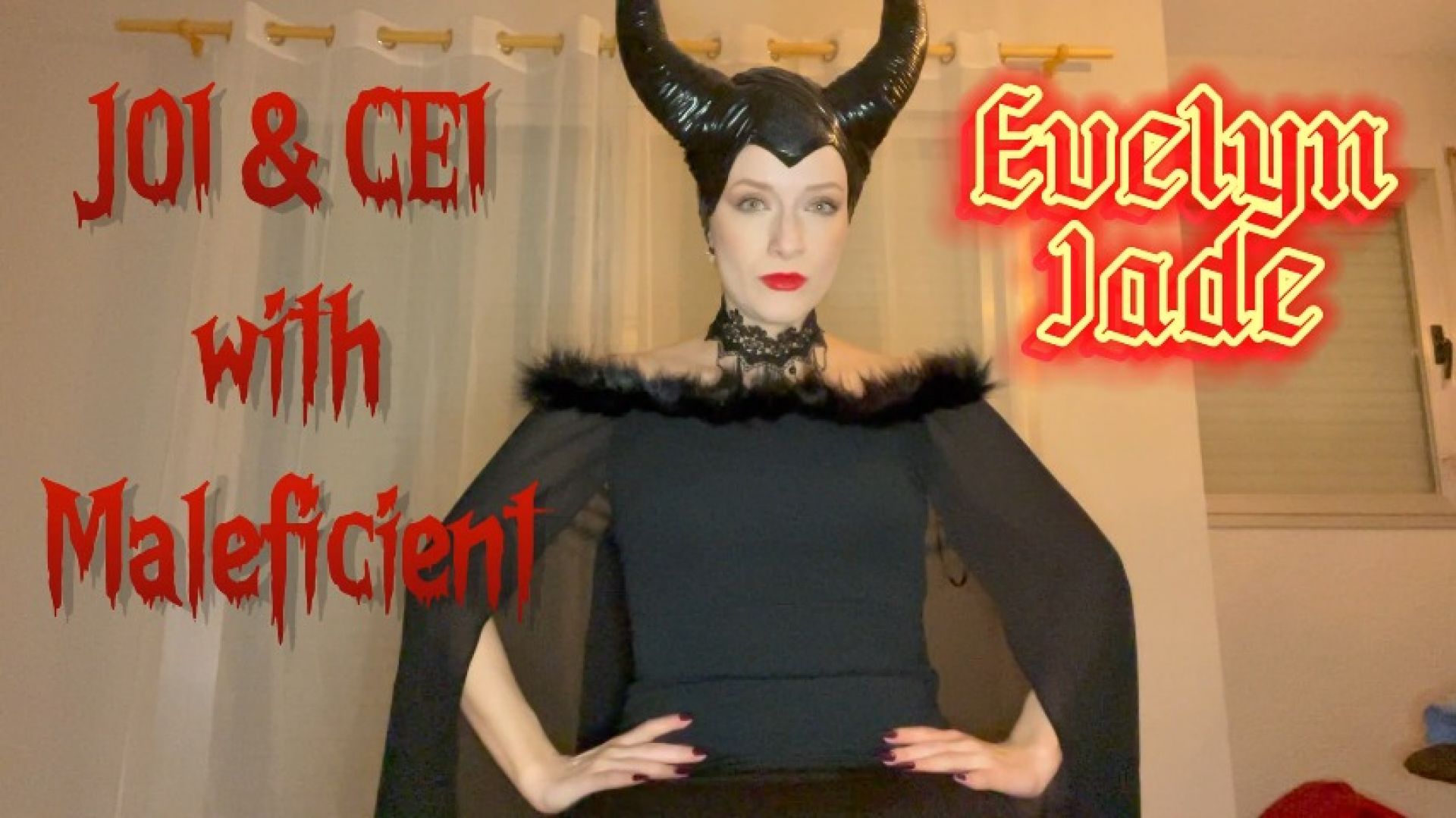 JOI & CEI humiliation with Maleficient