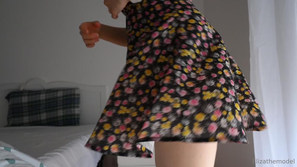 elizathemodel 1122124263 skirt twirling tease