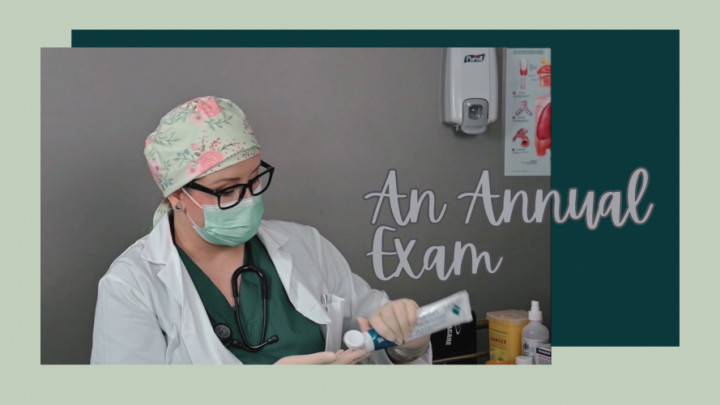 Dr Leela Lapin gives you "An Annual Exam" with Prostate Exam