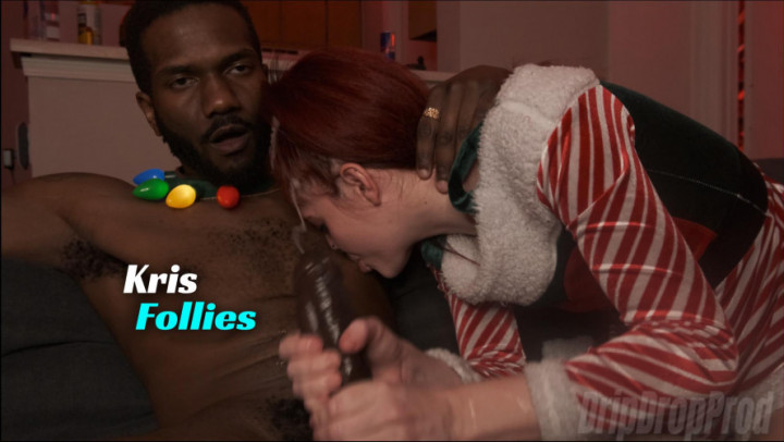 Kris Follies Licks His Chest & Sucks Nip