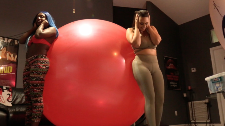 Adrienne & Paris Inflatable Fun - PART 2