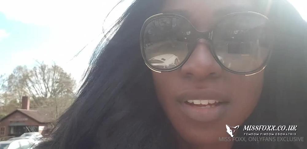 missfoxx 02 04 2021 2071932187 Friday. I went to collect My ATM money from Tony in leather. The silly little civilian eye