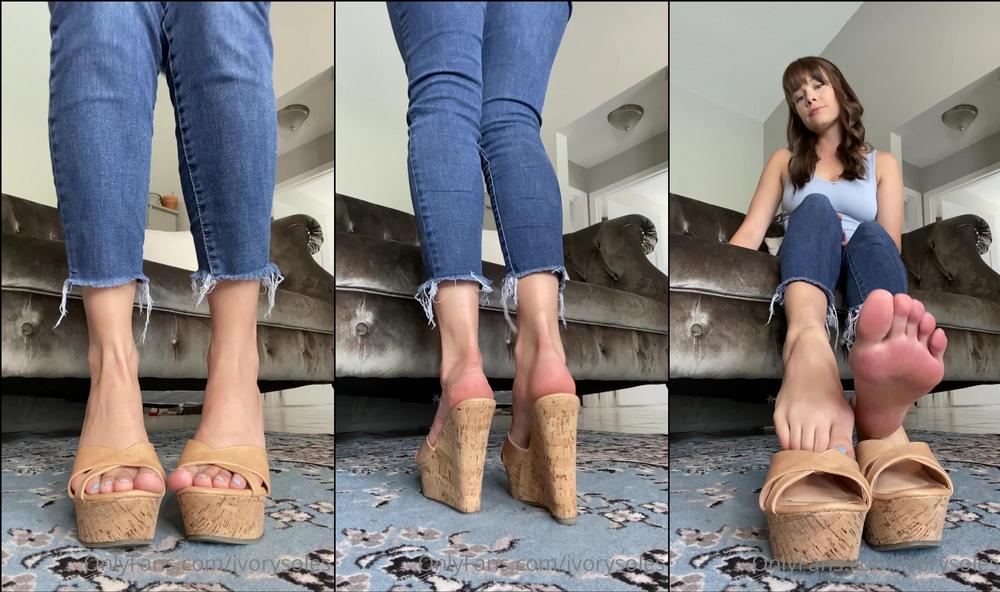 ivorysoles 17 04 2022 2427415097 Just here to make you weak with my wedges