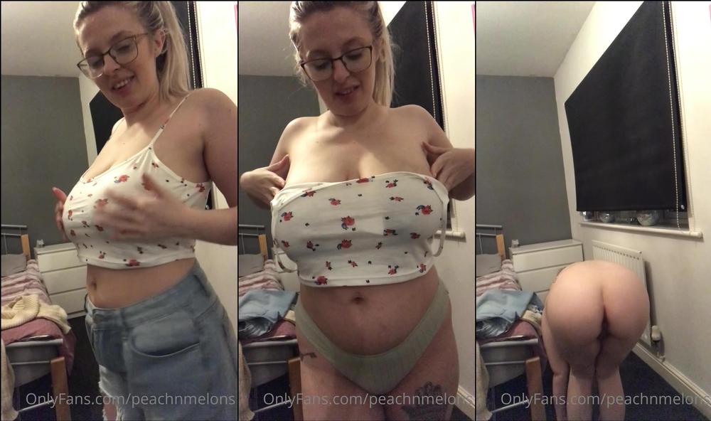 peachnmelons 27 03 2021 2065800647 something a bit different this morning cum watch me get naked for bed do you sleep