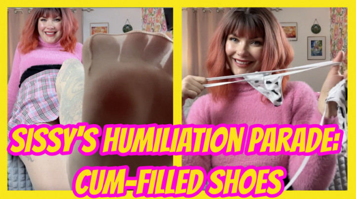 Sissy's Humiliation Parade: Cum-Filled Shoes - January 11, 2025