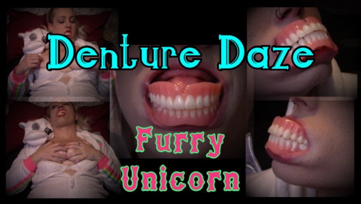 Goddesszora Denture Daze Furry Unicorn
