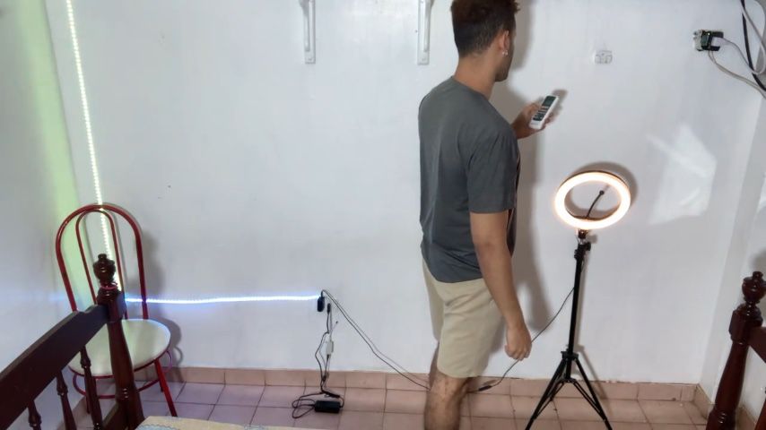 Socks, pantsing, foot job, a nice cum - January 02, 2022