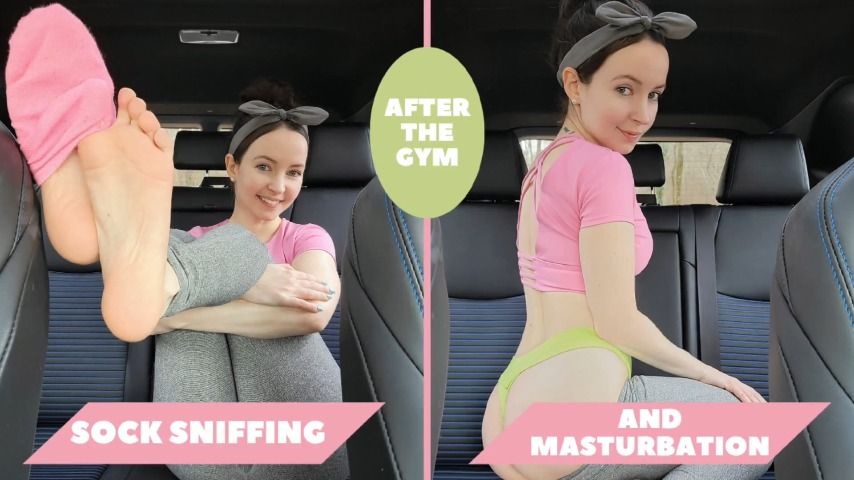 Gym Sock Sniffing and Masturbation - January 16, 2023